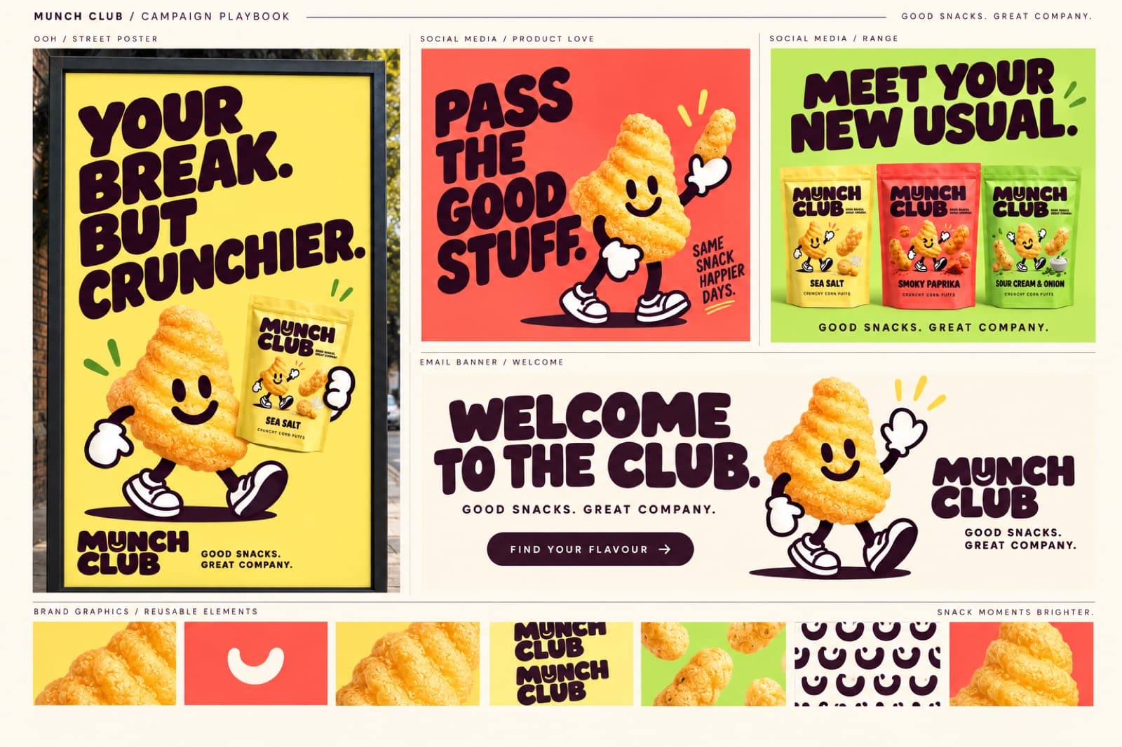 Munch Club campaign
