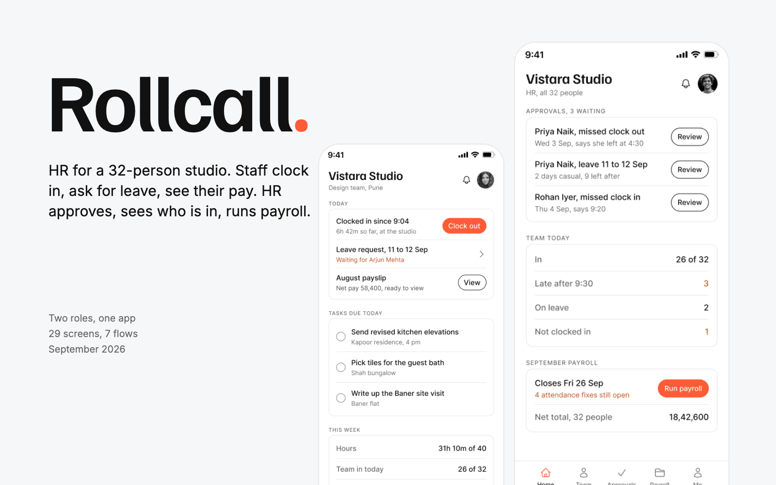 Rollcall
